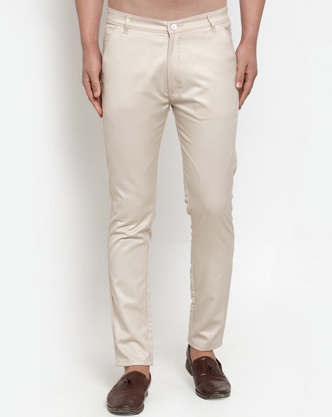 Minar Pleated Trousers Classic Cream | French Connection US
