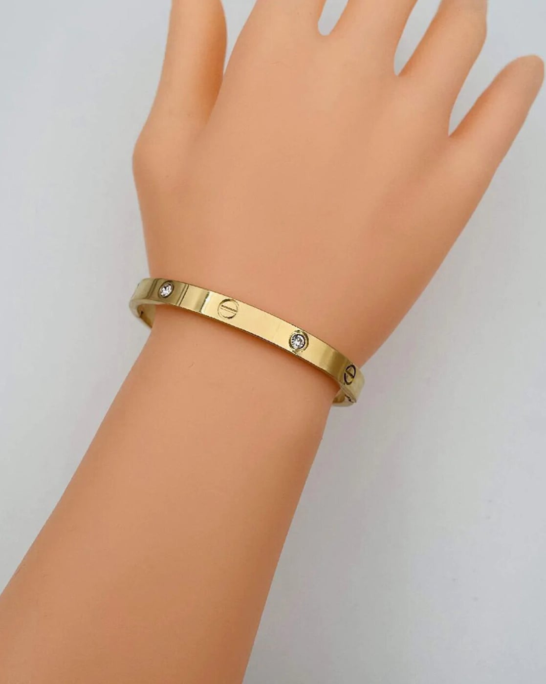 Cartier 18 Karat Rose Gold Love 6 mm Bangle Bracelet with Screwdriver Size  18 For Sale at 1stDibs | cartier bracelet, cartier armband, love bangle