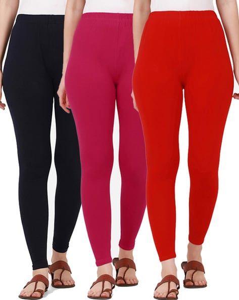 Buy Multicolor Leggings for Women by BUYNEWTREND Online