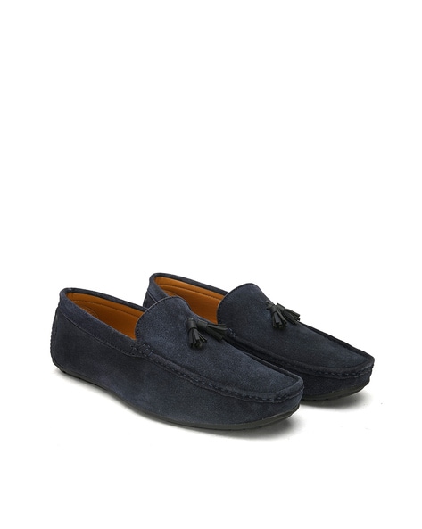 The Driving Loafer in Navy, Men's Men's Slip-on Loafers