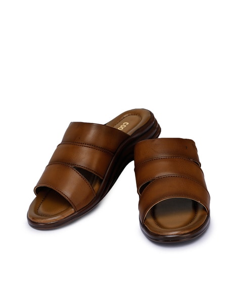 Coolers (from Liberty) Men's Black Leather Sandals and Floaters - 9 UK  (2013-24) : Amazon.in: Fashion