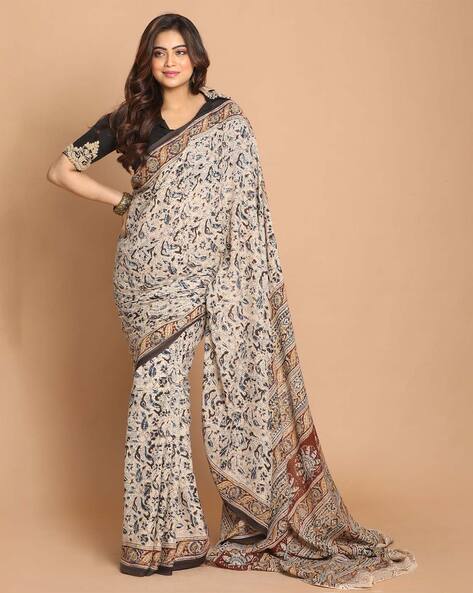 Buy White Sarees for Women by Buta Buti Online | Ajio.com