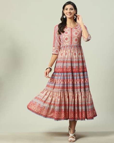 Dress Online: Buy Dresses for Women Online in India - Aachho | Back dress  design, Long dress design, Dress indian style