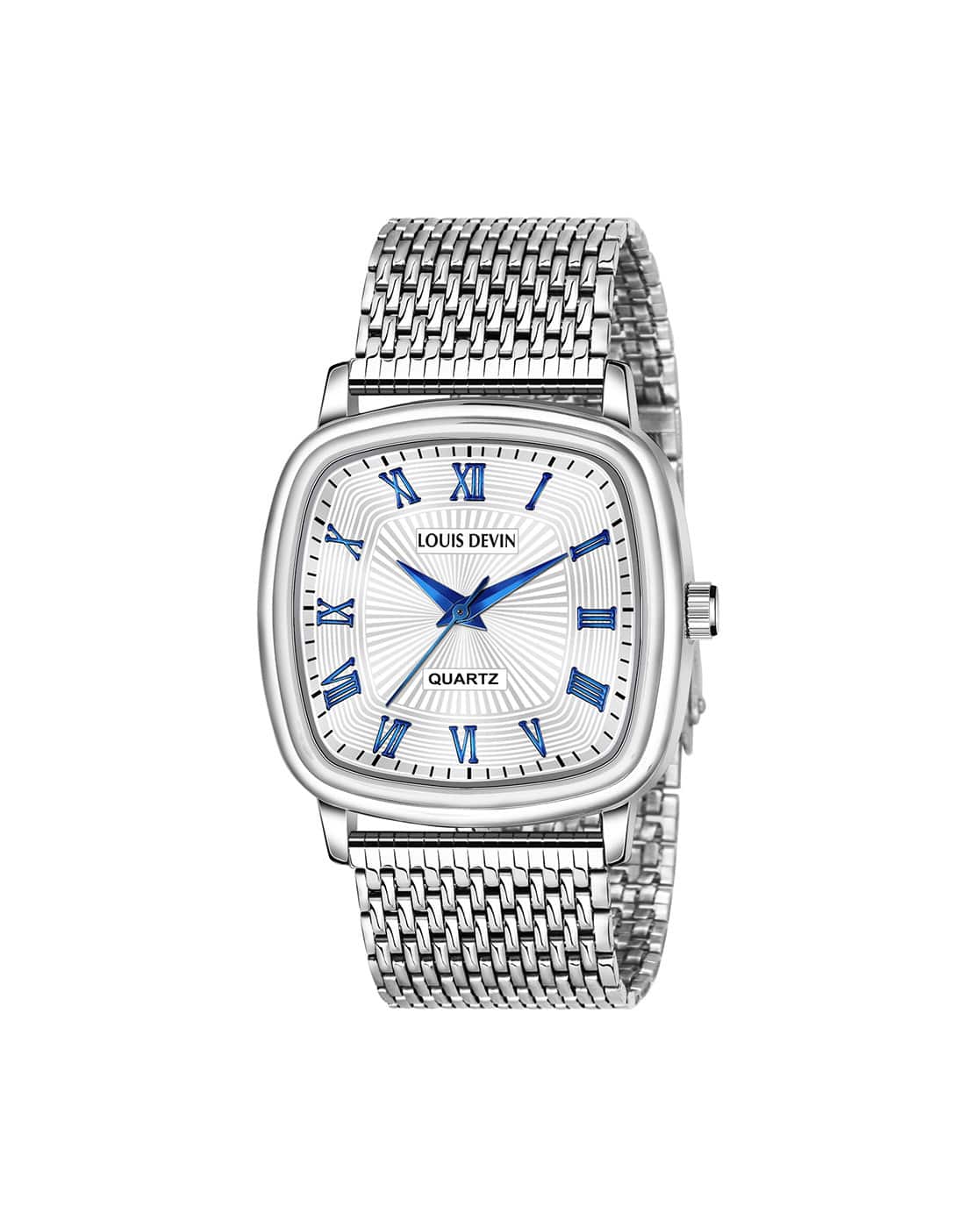 Buy Silver Watches for Men by Louis Devin Online