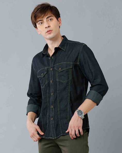 Buy Black Shirts for Men by PAUL STREET Online | Ajio.com