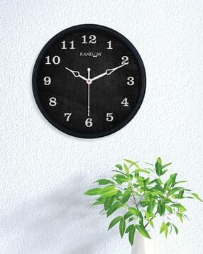 random Round Shape Plastic Wall Clock-picture-16