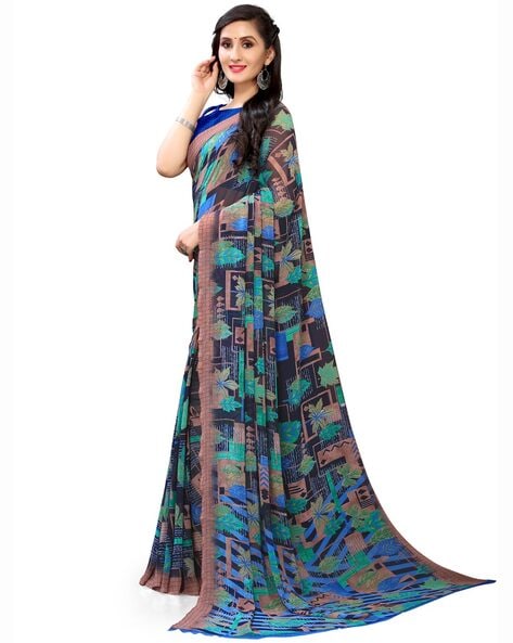 party wear saree for women latest designer sarees new collection 2023 new  year sale offer price saree under 500 rupees daily wear use Saree below 500  maroon georgette square printed Stylist Fancy