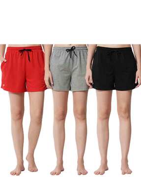 Buy Multicoloured Shorts for Women by FFLIRTYGO Online