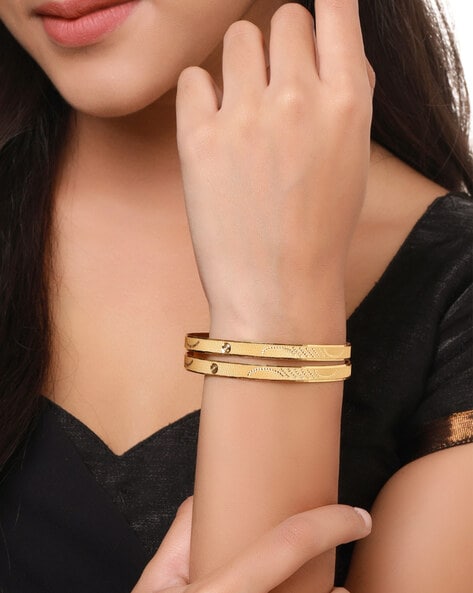 Single hand deals bangles gold