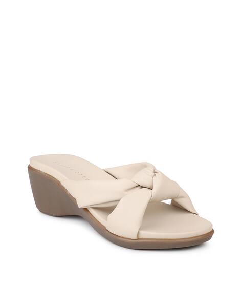 ajio platform sandals