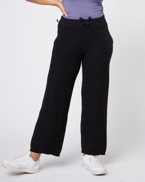 BlissClub Regular Fit Women Black Trousers - Buy BlissClub Regular
