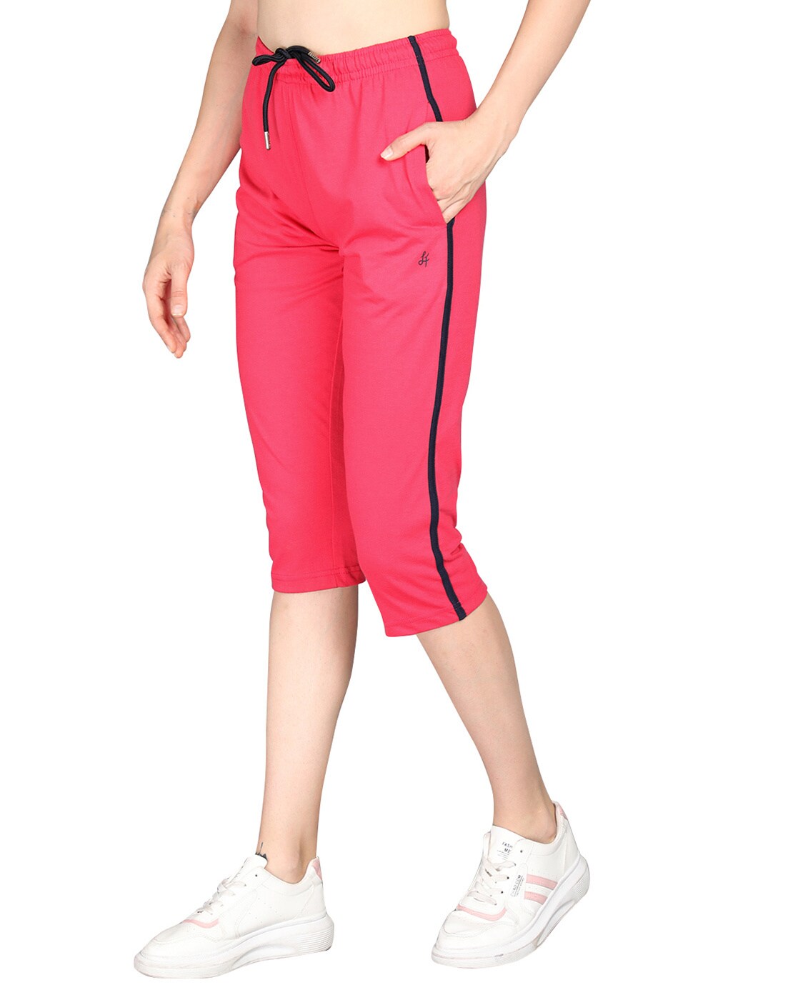 Straight cut cotton pants with elastane. | Luna Fashion House