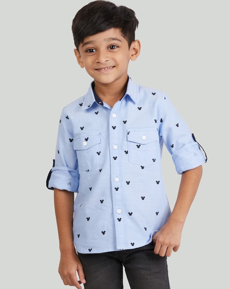 Buy Blue Shirts for Boys by ZALIO Online