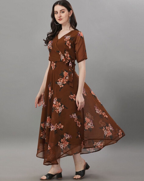 Buy Brown Dresses for Women by Fashion 2 Wear Online