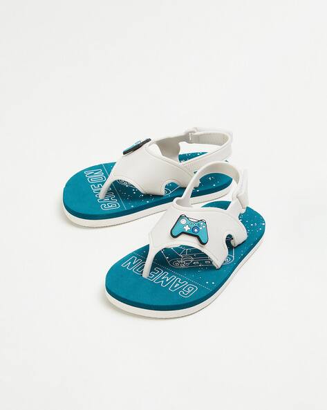 Sling-Back T-strap Slippers