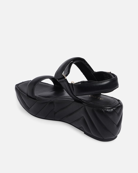 Buy Black Heeled Sandals for Women by Aldo Online Ajio