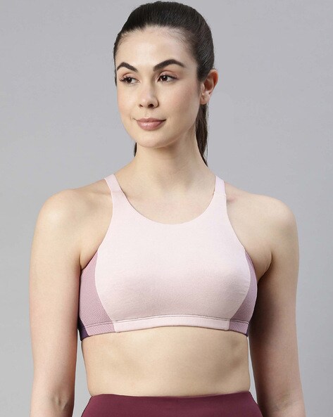 Buy Enamor SB06 Sports Bra for Women Non-Padded, Wired & High Coverage  (SB06_Grapewine_S) SB06 Sports Bra for Women Non-Padded, Wired & High  Coverage (SB06_Skin_S) at