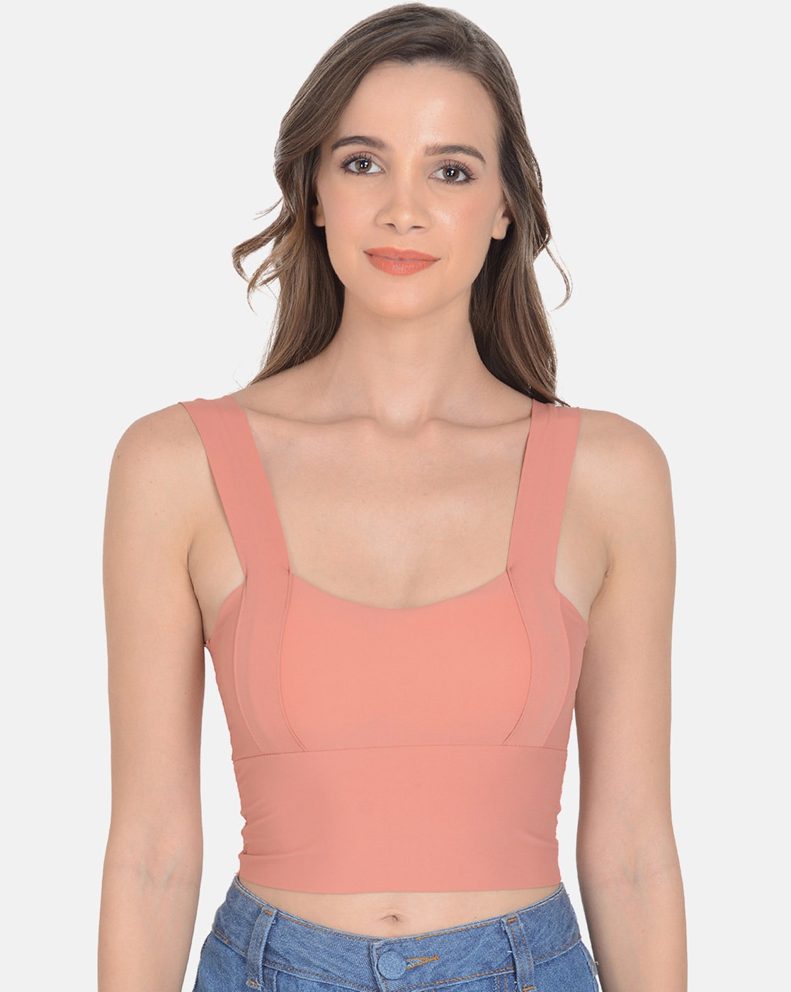 Buy Mod & Shy Solid Non Padded Non-wired Seamless Bra online