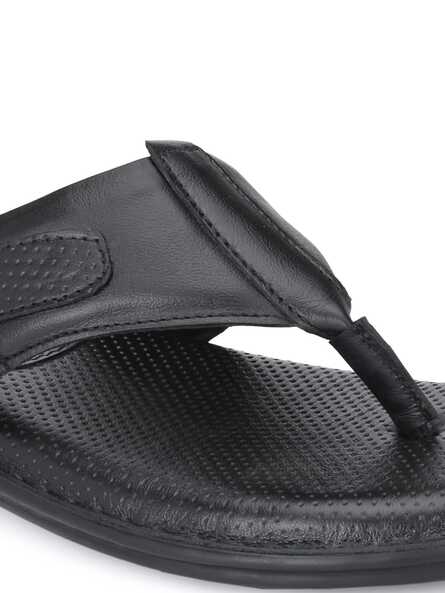 Buy Black Flip Flop & Slippers for Men by MONDAIN Online