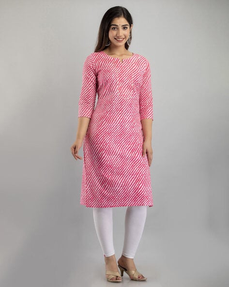 Stylish Printed Cotton Pink Kurti, Pant, And Dupatta Set at Rs 849.00 |  Jaipur| ID: 2850040244530