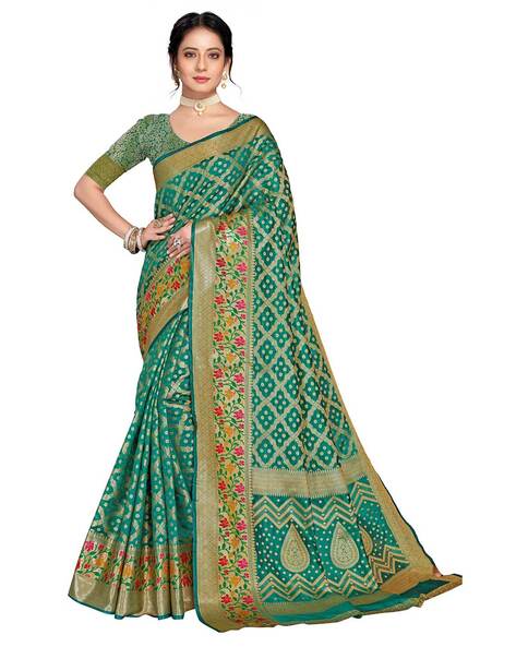 Buy Cream Sarees for Women by Winza Designer Online | Ajio.com