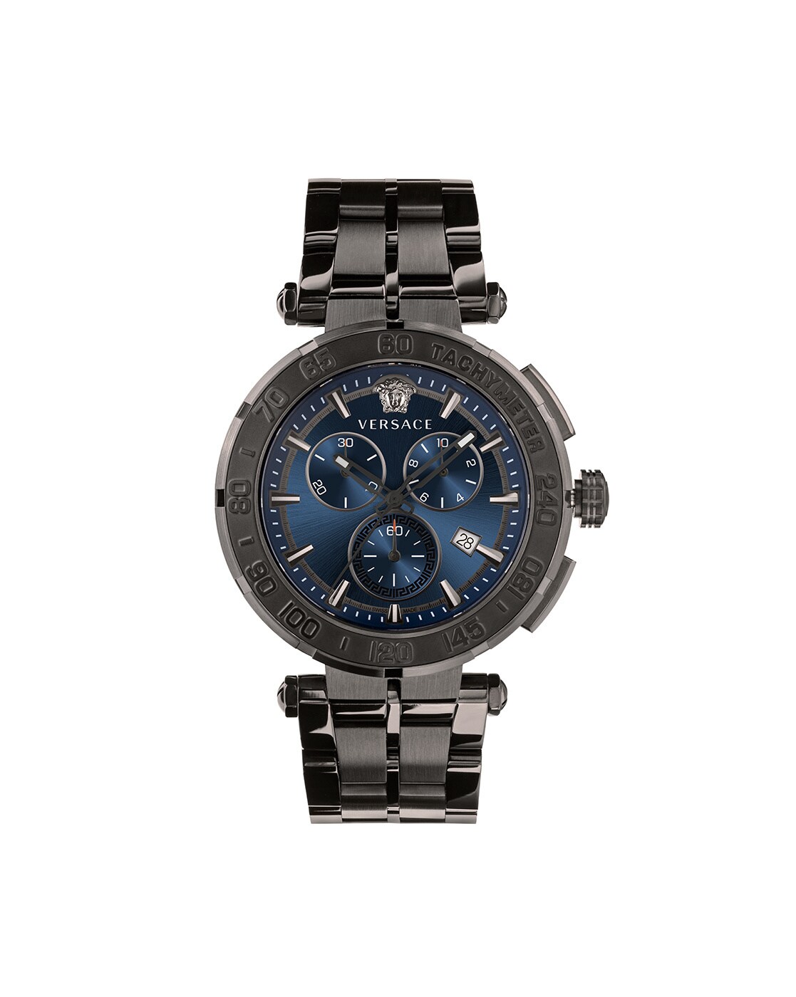 Versace Mens Stainless Steel 45 mm Greca Action India | Ubuy