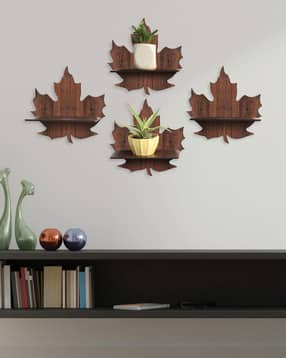 random Set of 4 Decorative Wooden Wall Hangings-picture-50