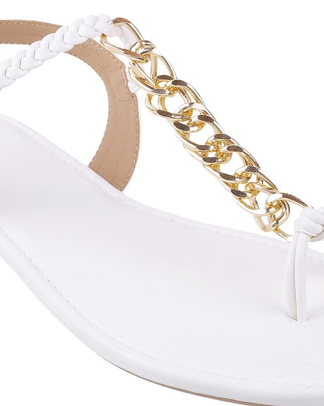 MOCHI-White Casual Sandals 39 in Kanpur at best price by Singh Foot Wear -  Justdial