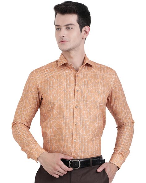 Buy Orange Shirts for Men by Jb Studio Online