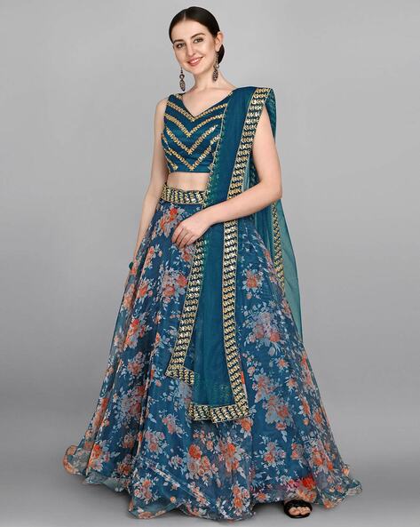 Buy Ethnos Fashion Lehenga Choli For Girls | Semi Stitched Lehenga Choli |  Smooth Tafetta Satin | Embroidered Stylish Ethnic Traditional Bridal girls  latest lehnga choli (4-5 Years, Maroon) at Amazon.in