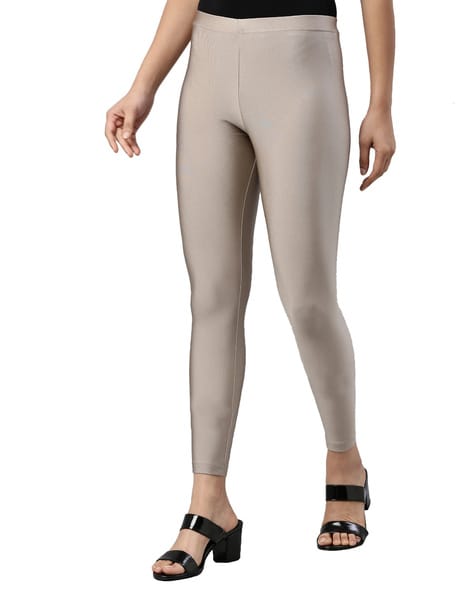 Buy Copper Leggings for Women by GO COLORS Online