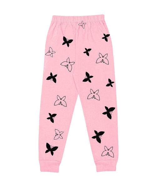 Buy Multicoloured Track Pants for Girls by Kuchipoo Online