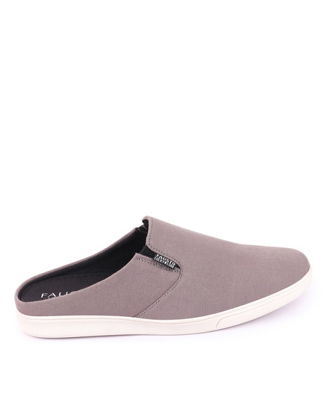 Slip-on Shoes with Canvas upper