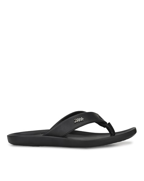 Black thong 2024 slippers