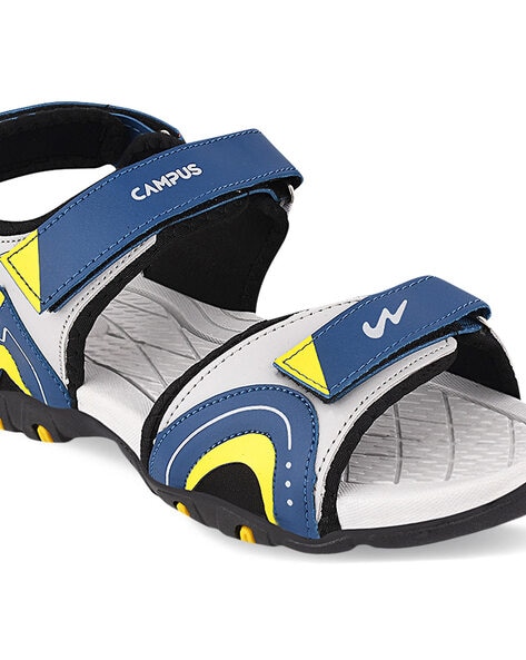 Buy Campus Men Black Sports Sandals - Sports Sandals for Men 9394787 |  Myntra