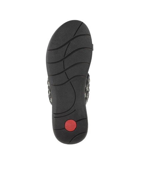 Buy Black Flip Flop & Slippers for Women by Metro Online