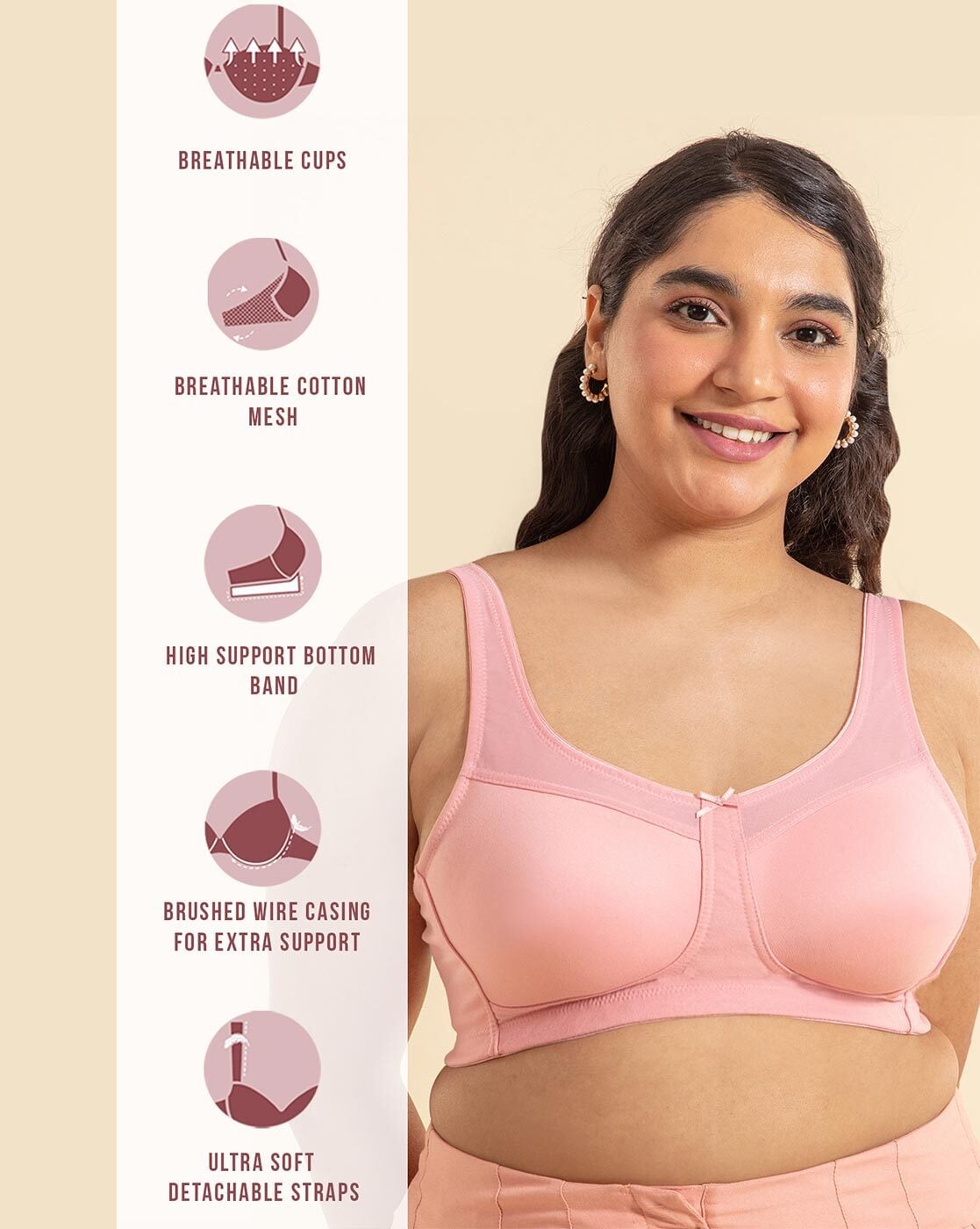 Buy MOLTERA Women's Polyester Bra Extender With Extra Long Elastic For  Extra Bra Band Length Online at Best Prices in India - JioMart.