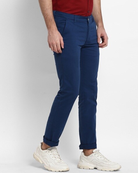 Buy Blue Trousers  Pants for Men by British Club Online  Ajiocom