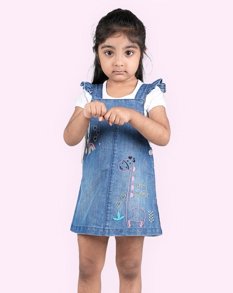 Jordache Baby Girls & Toddler Girls Denim Jumper Dress (12M-5T) -  Walmart.com