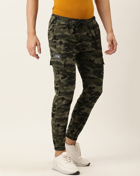 NKT WOVEN UNISEX CAMOUFLAGE JOGGER TRACK PANT LOWER FOR ARMY/AIRFORCE/NAVY/PARAMILITARY/POLICE/NCC  PERSONAL