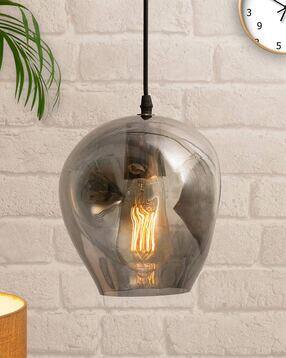 Smoked Glass Ceiling Pendant Light-image-21
