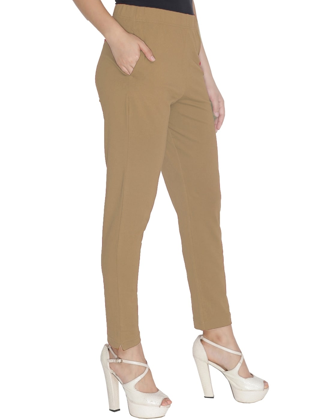 Regular Fit Girls White Trousers – LUYK