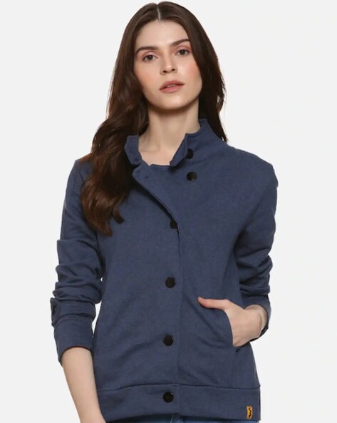 Buy Purple Jackets & Coats for Women by Belle Fille Online