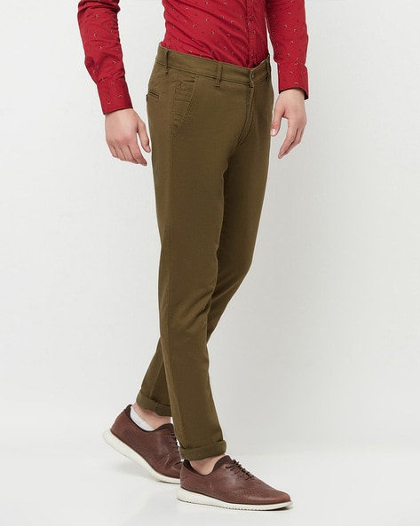 Washed five pocket trouser | Pants | Herren | Ferragamo DE