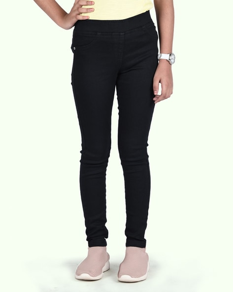 Buy Black Jeans & Jeggings for Girls by ZALIO Online