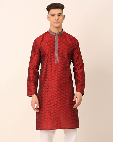 Jompers Mandarin-Collar Long Kurta