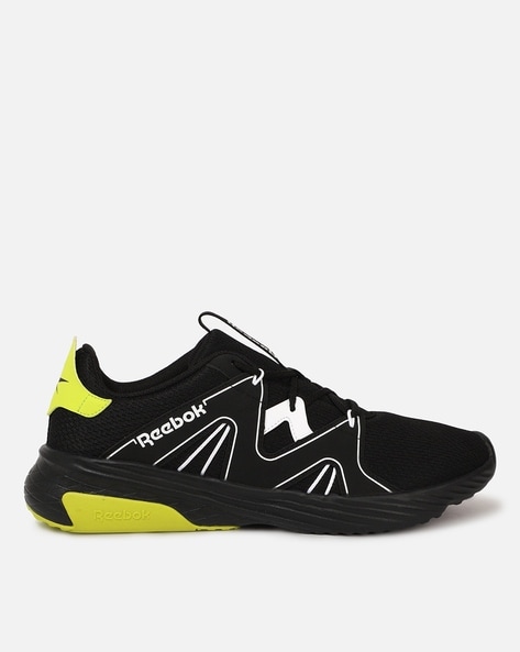 Buy Black & Yellow Sports Shoes for by Reebok Online | Ajio.com