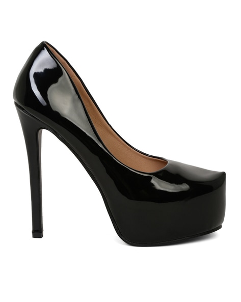 Reveal 136+ black pump heels