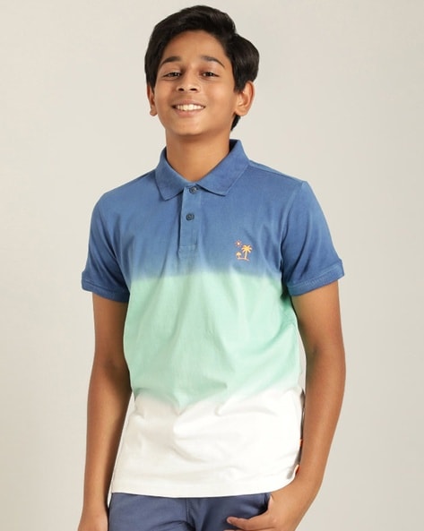 Blue polo discount shirts for toddlers