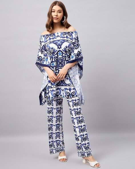 Buy Blue Suit Sets for Women by ORCHID BLUES Online